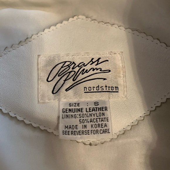 White leather jacket - Picture 2 of 2